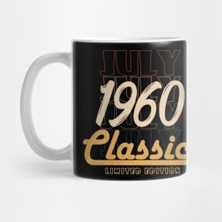 july 1960 birthday Mug